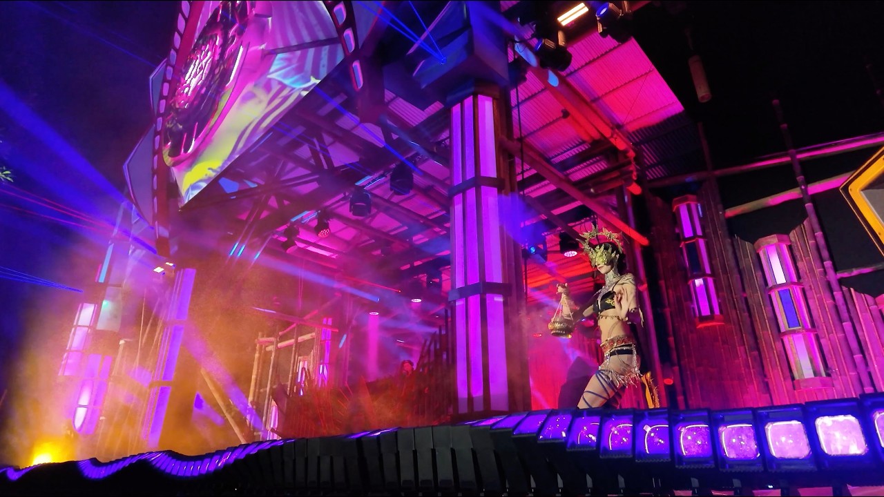 Epic Ritual Fusion Temple Dance Performance at Yoko Psychedelic Bass at Envision Festival