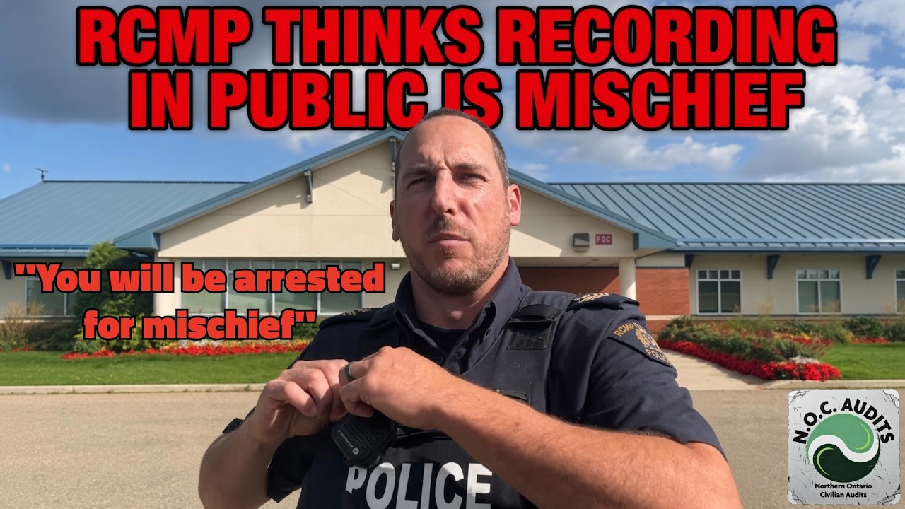 RCMP Think Recording In Public Is Mischief