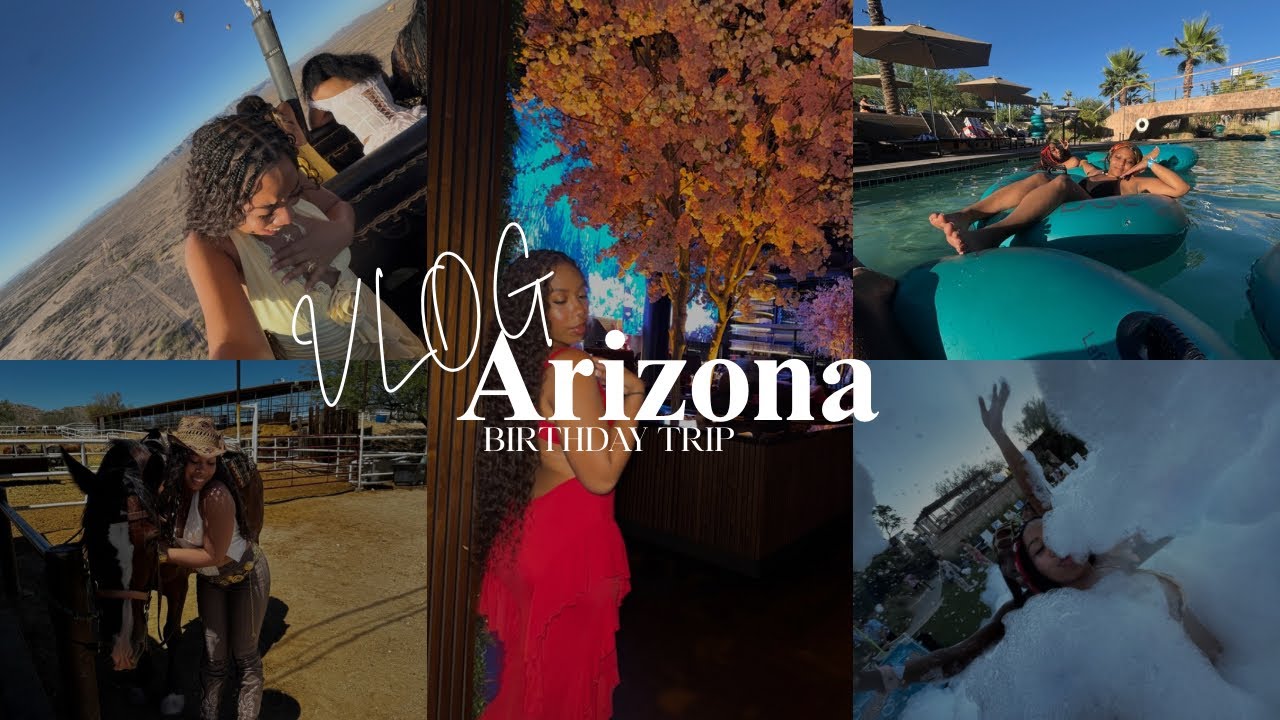 Travel vlog| The most CHAOTIC birthday trip ever: Arizona edition 