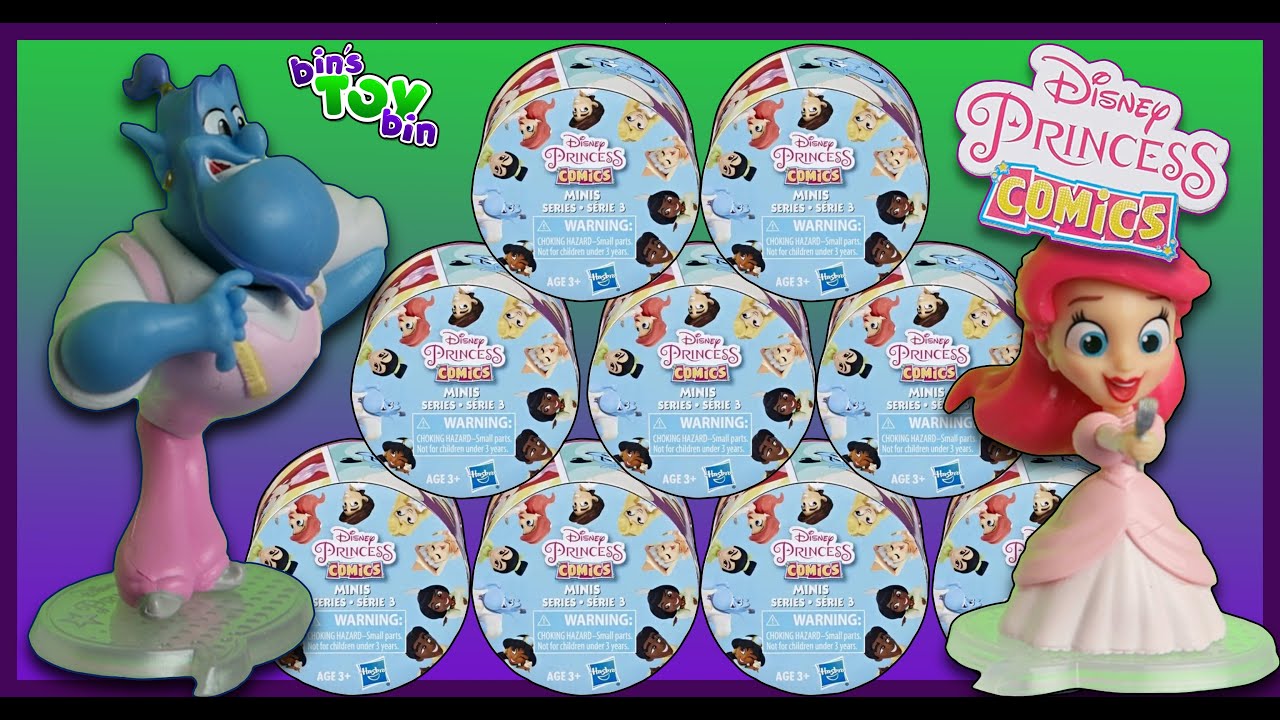 Finding Disney Princesses! Disney Princess Comics Series 3 Blind Bag Opening