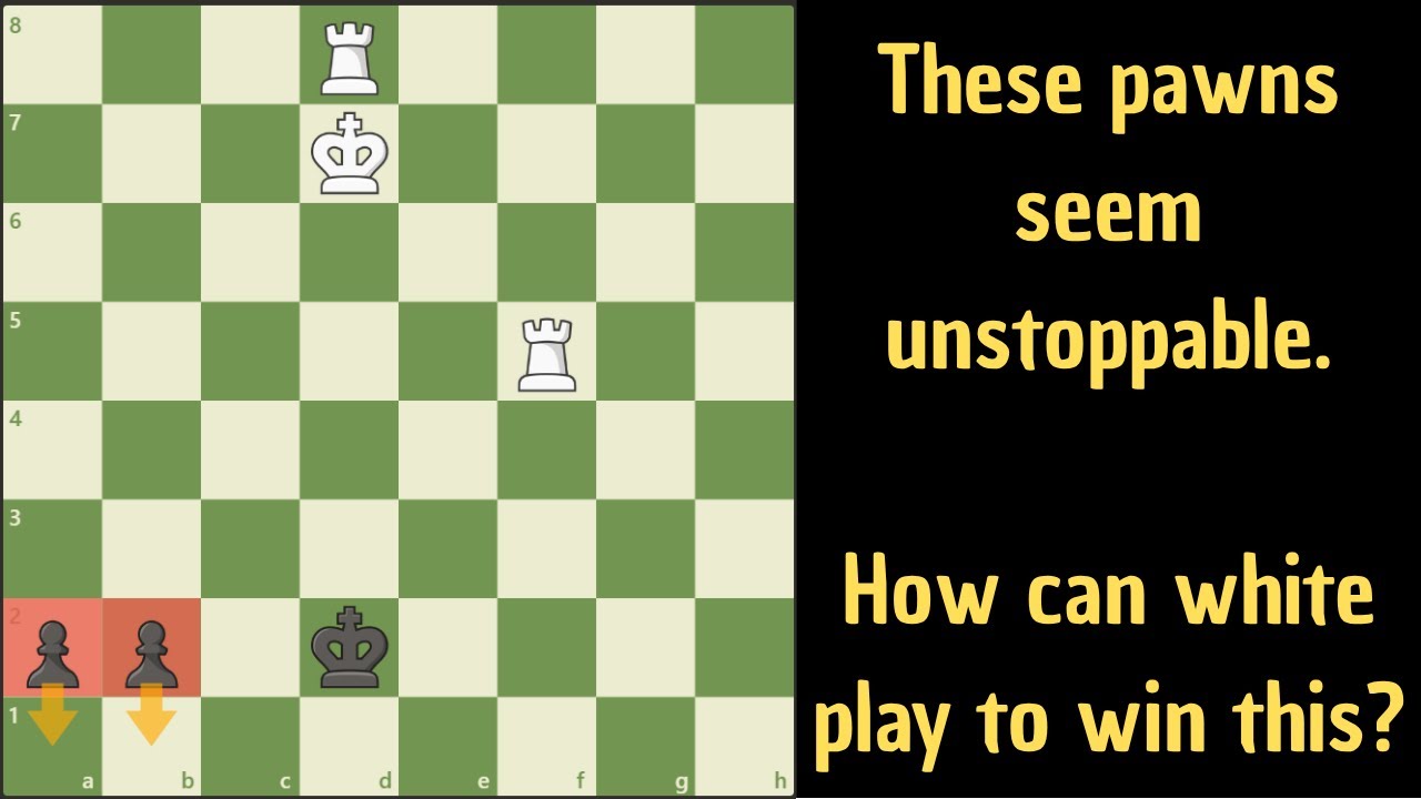 Think hard and hopefully you'll find the victory for white