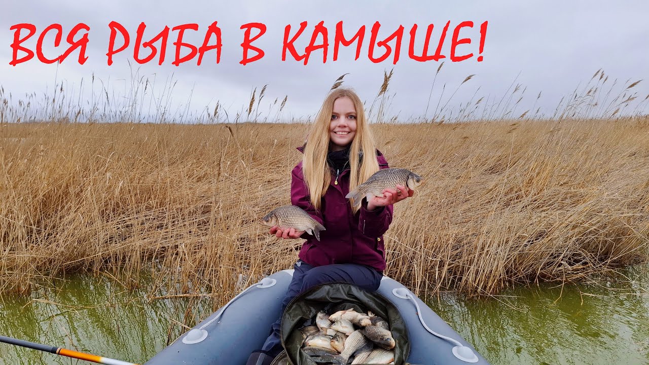 ЗАКИНУЛА ПОПЛАВОК В КАМЫШ И ПОНЕСЛАСЬ! Клюют один за другим! Жор карася весной!