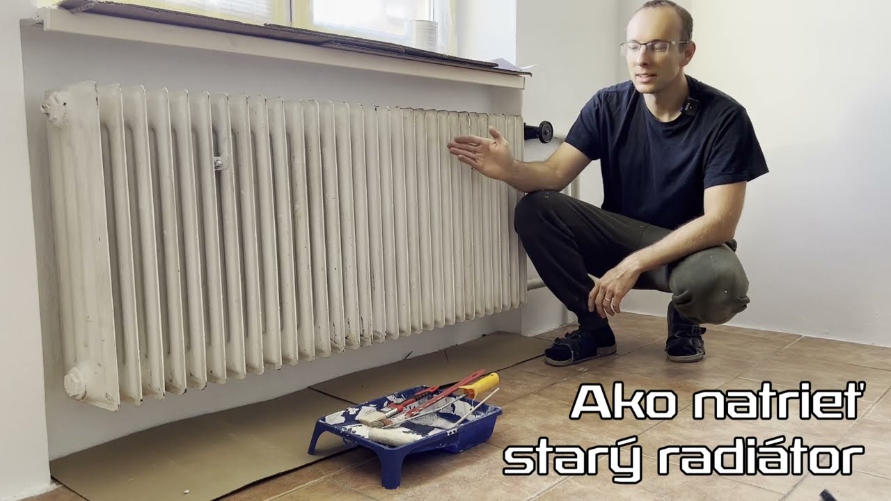 Rekonštrukcia interiéru - Ako natrieť starý radiátor
