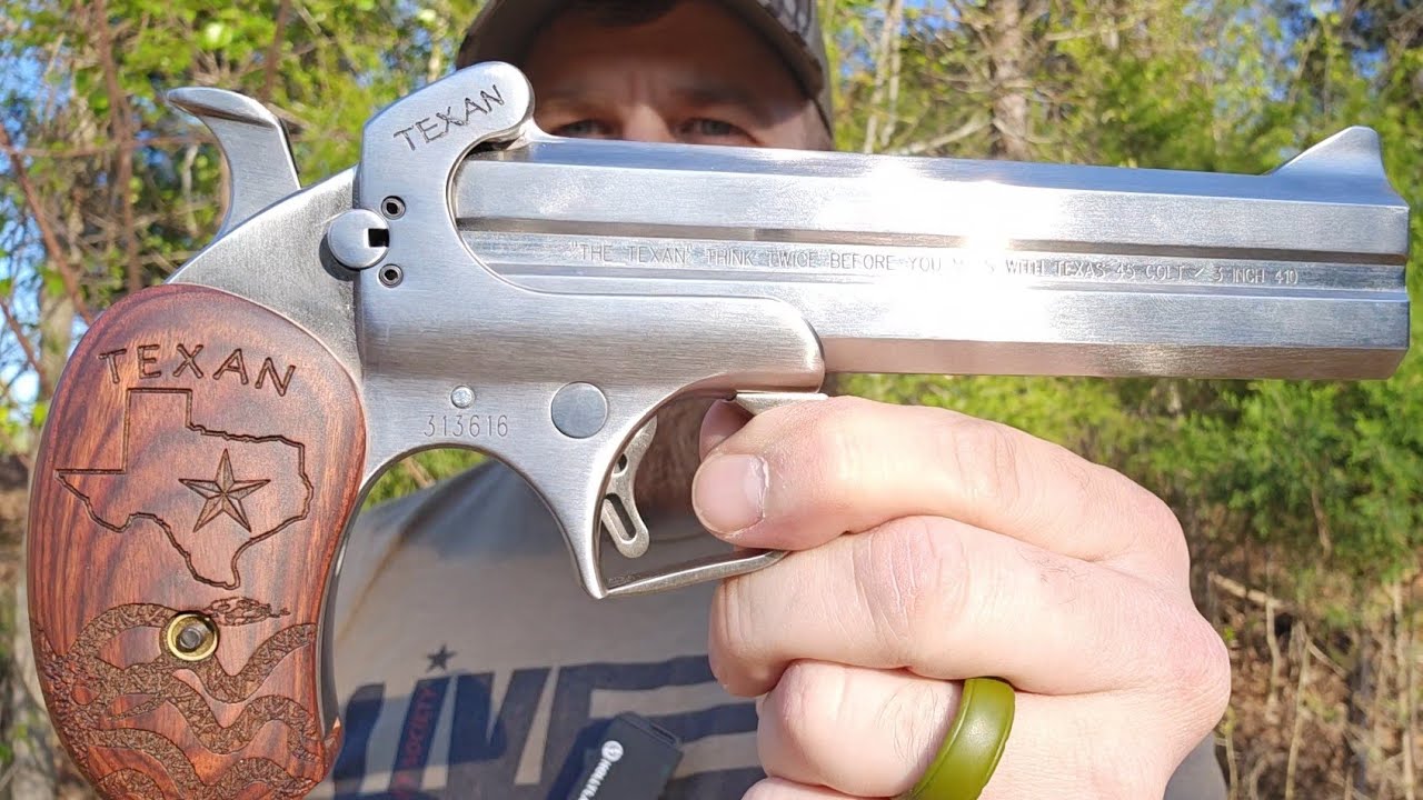 Bond Arms Texan!!! Self Defensive? #big #bore #derringer