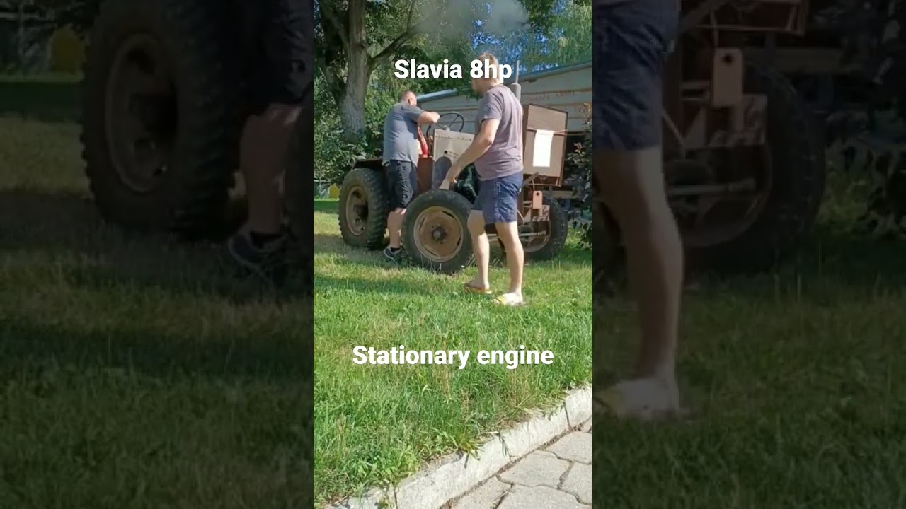Stabiln&iacute; motor Slavia 8hp