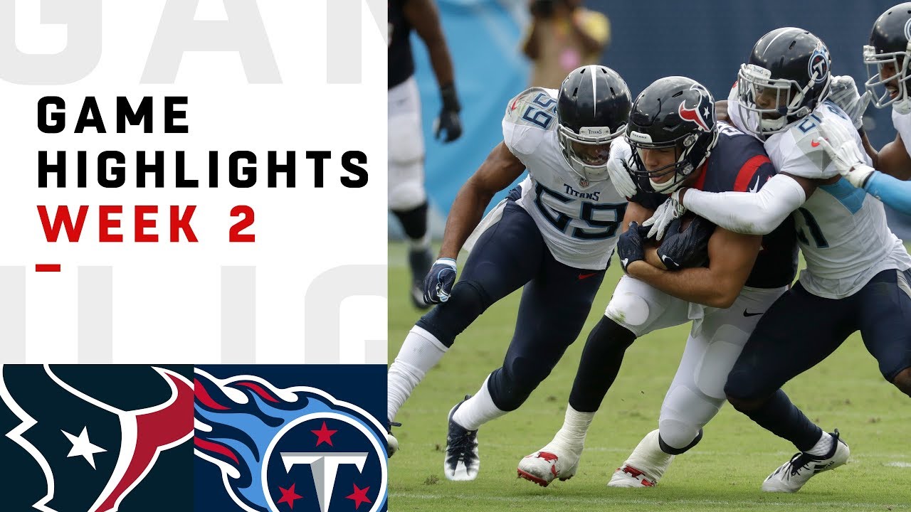 Texans vs. Titans Week 2 Highlights | NFL 2018