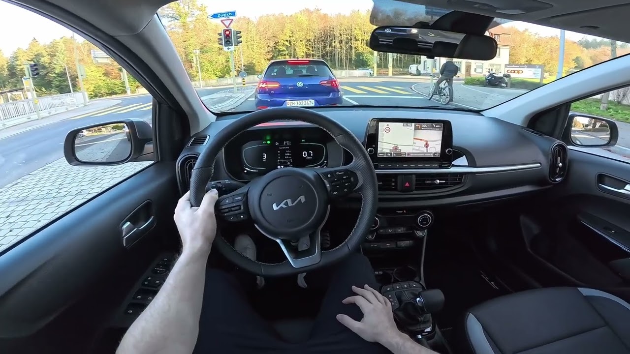 Driving New Kia Picanto 2025  - Ambience Binaural Sound