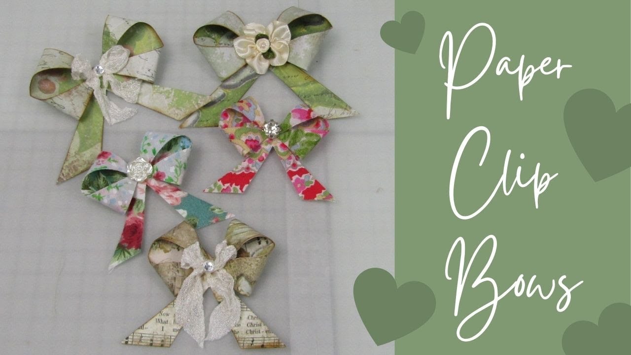 Paper Clip Bows