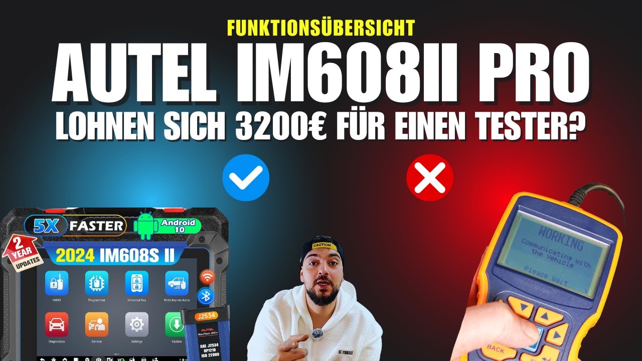 Autel IM608 2 Pro im Test: Alle Funktionen erklärt! 🔧🚗 | Diagnose & Programmierung leicht gemacht!