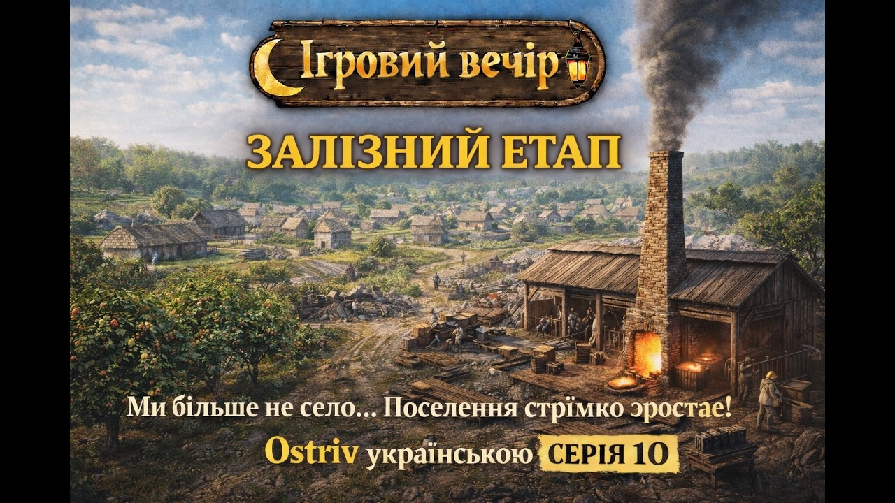 Залізо змінити все! Масштабуємо поселення | Ostriv