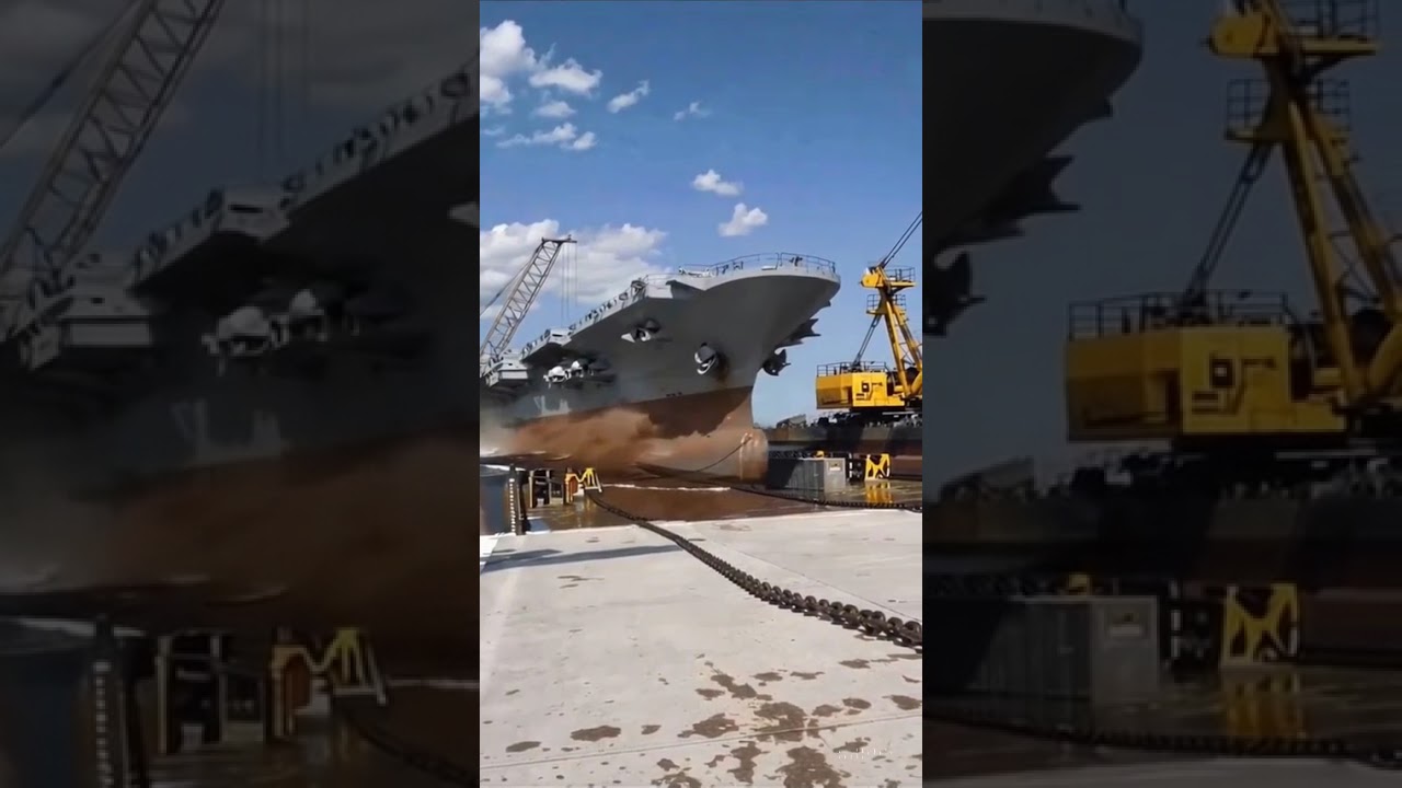 🚢 Portaaviones en dique seco 🚧