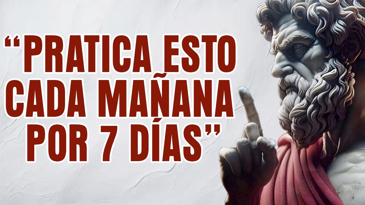 Prueba Este HÁBITO MATUTINO POR 7 DÍAS Y VERÁS RESULTADOS INCREÍBLES | Los hábitos de Marco Aurelio