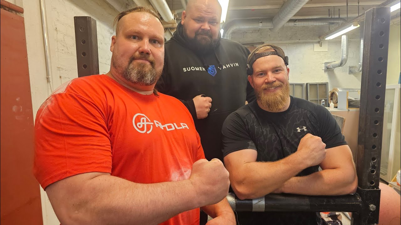 Suomen vahvimmat treenillä/Severiiiii