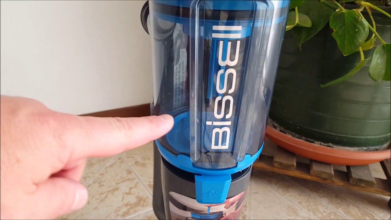 Scopa Ciclonica + lava pavimenti a Vapore 2-in-1 BISSELL Vac & Steam Titanium