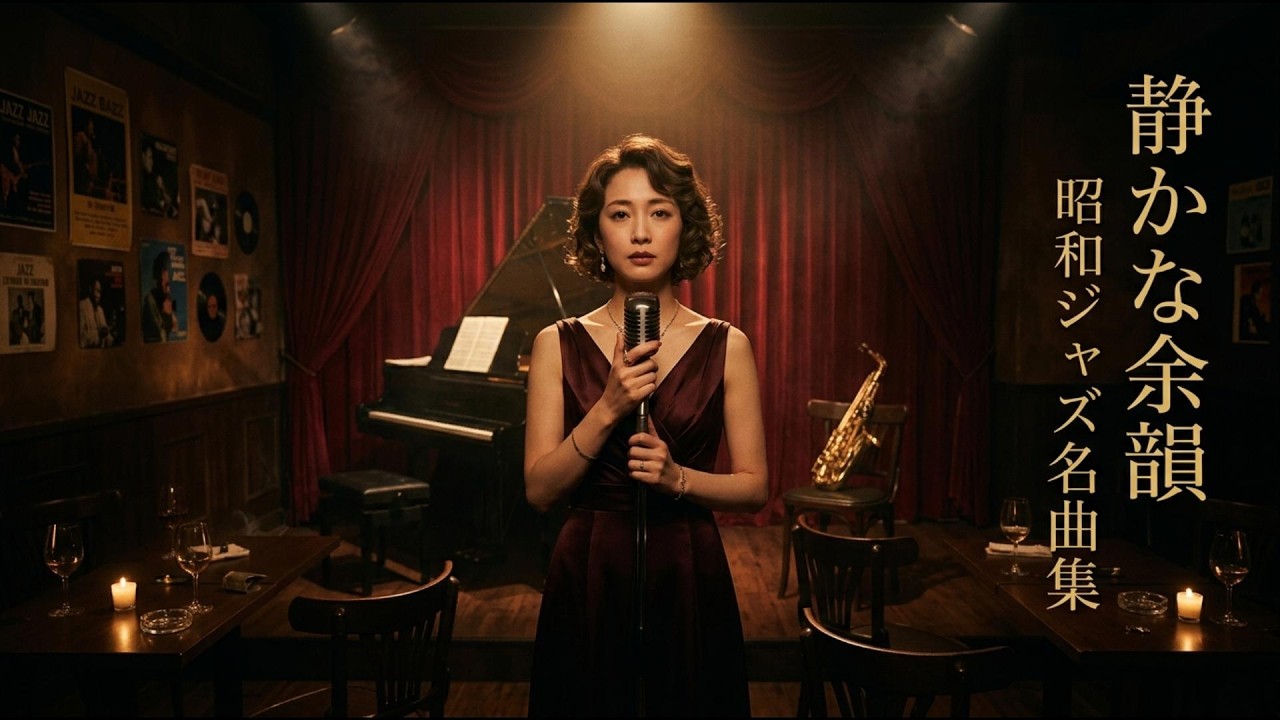 懐かしい昭和クラシックジャズ曲｜静寂に溶け込む大人の夜の旋律