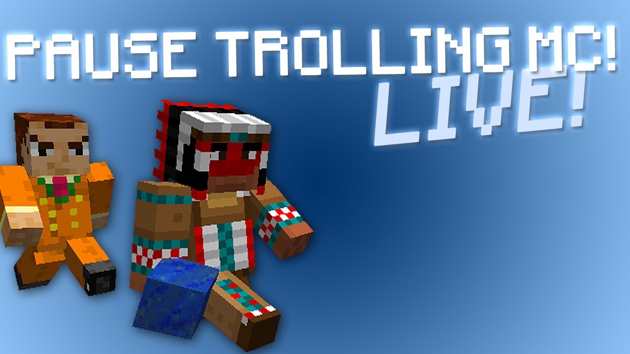 Mindcrack - Pause Trolls MC Gamer... ВЖИВУЮ!