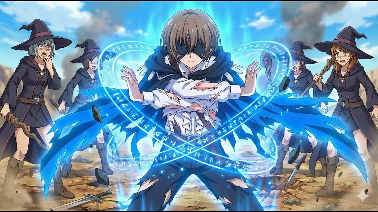 Niño ciego nacido descendiente del héroe pero evoluciona su magia al rango SS para poder ver