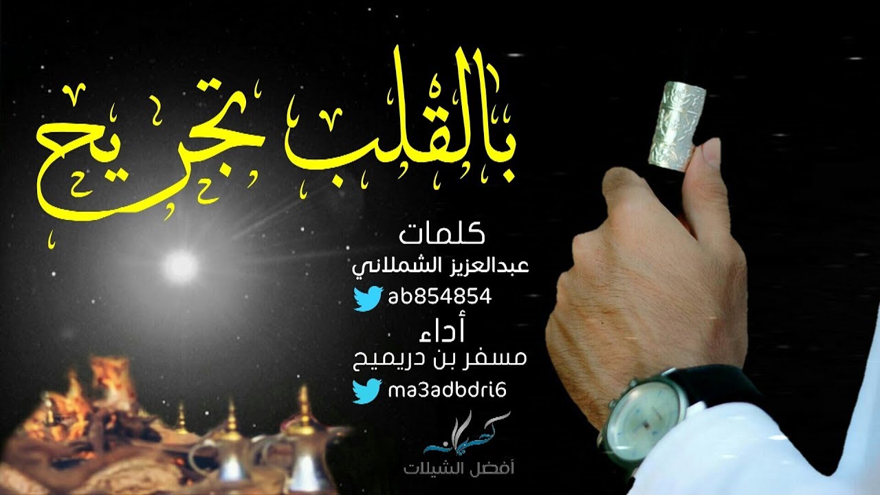 شيلة بالقلب تجريح | أداء مسفر بن دريميح | 2017