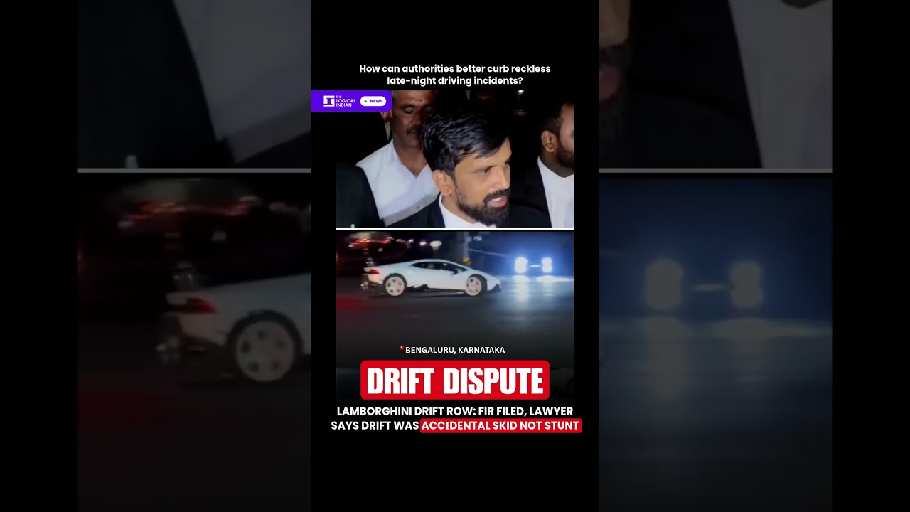 Lamborghini Drift Row: FIR Filed, Lawyer Says Drift Was AccƗdental Skid Not Stunt