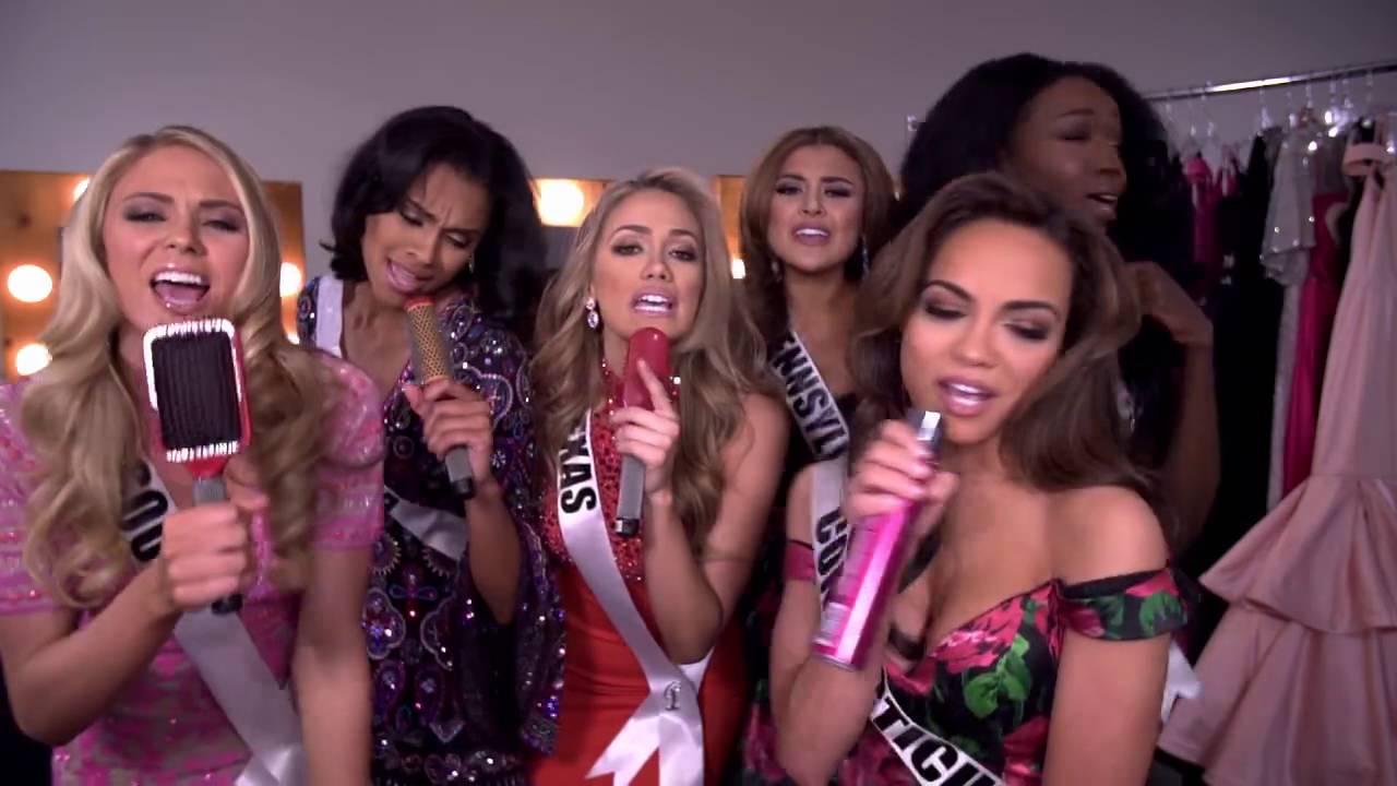 Miss USA contestants surprised by the Backstreet Boys