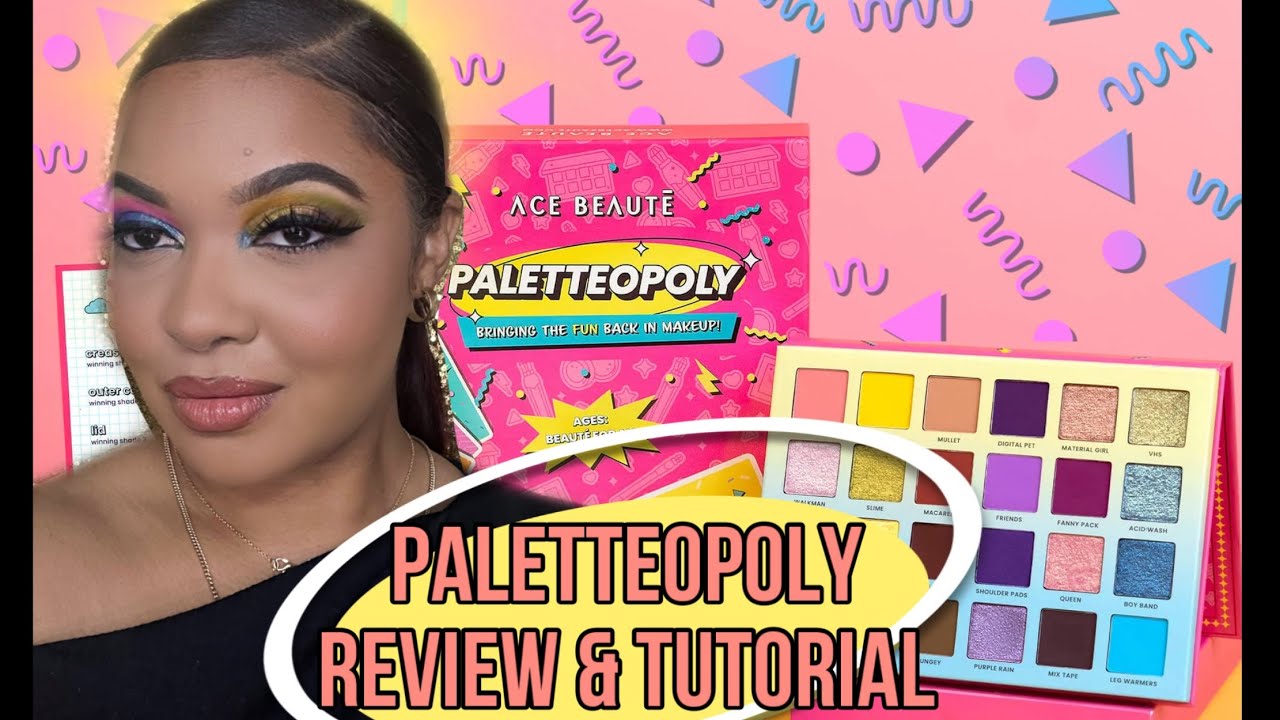 Ace Beauty' Paletteopoly Collection Review & Tutorial