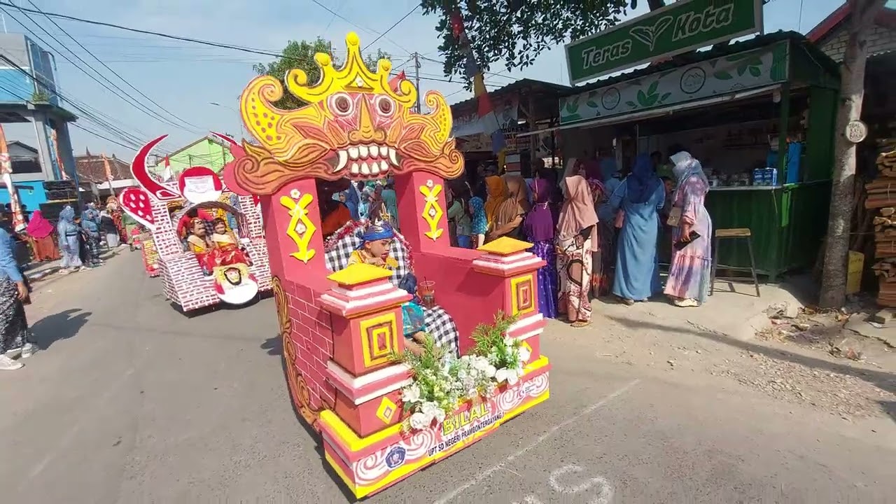 KARNAVAL UPT SD NEGERI PRAMBONTERGAYANG 1 DS.PRAMBONTERGAYANG KEC.SOKO KAB.TUBAN TAHUN 2024