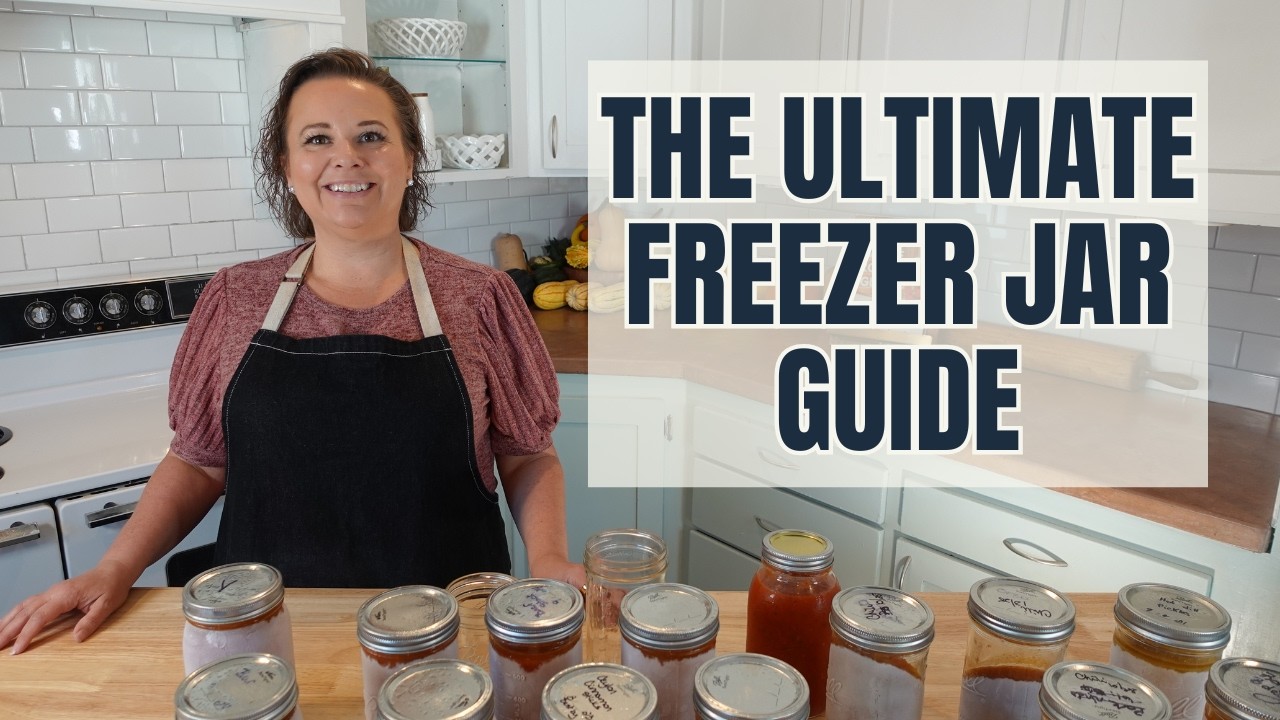 How to Freeze Food in Mason Jars | No More Cracked Glass Jars