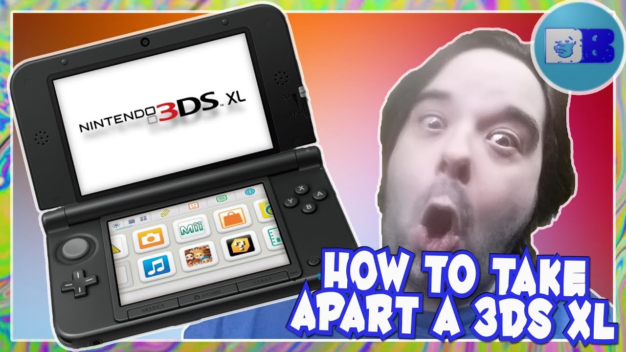 Как разобрать Nintendo 3DS XL