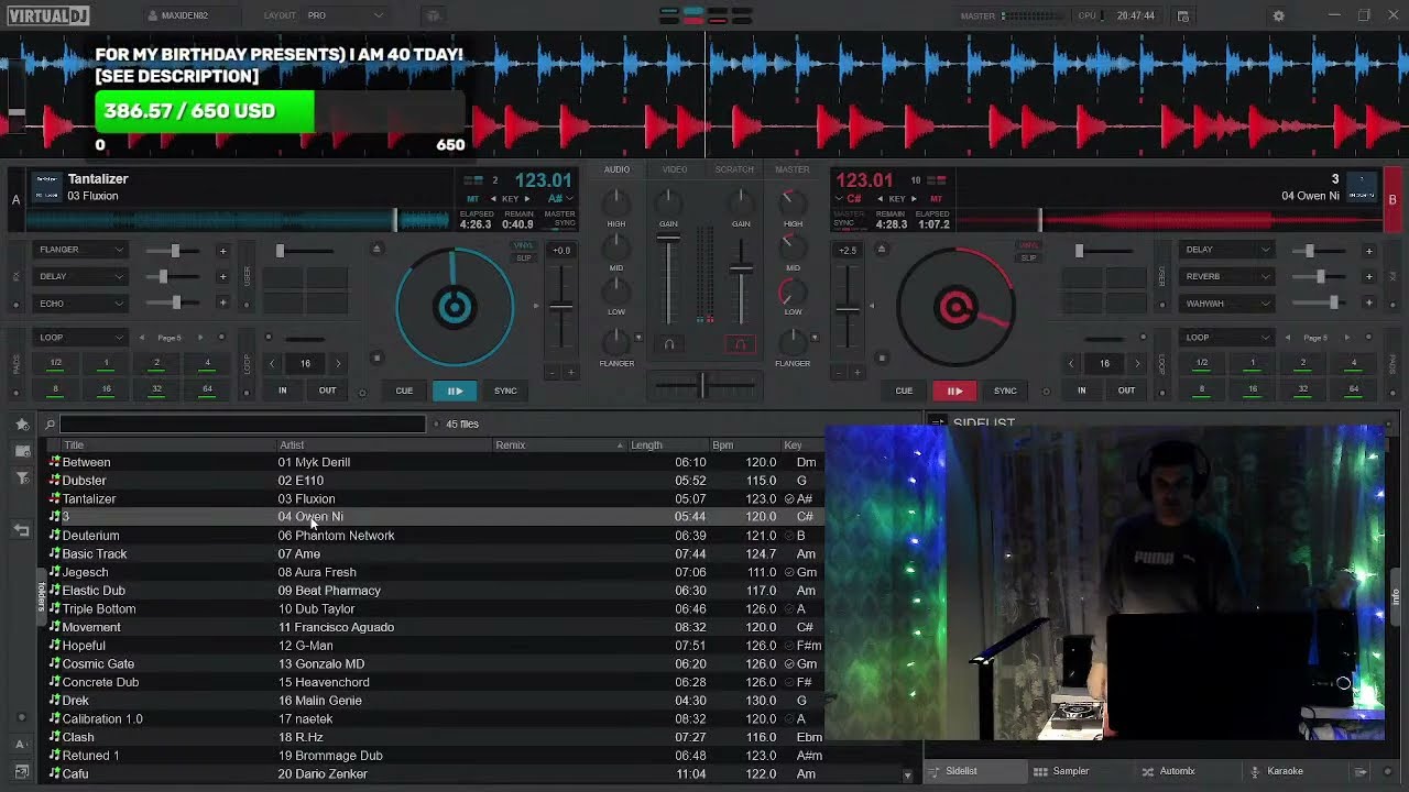 Dub Techno Mix - My Birthday Stream [see description]