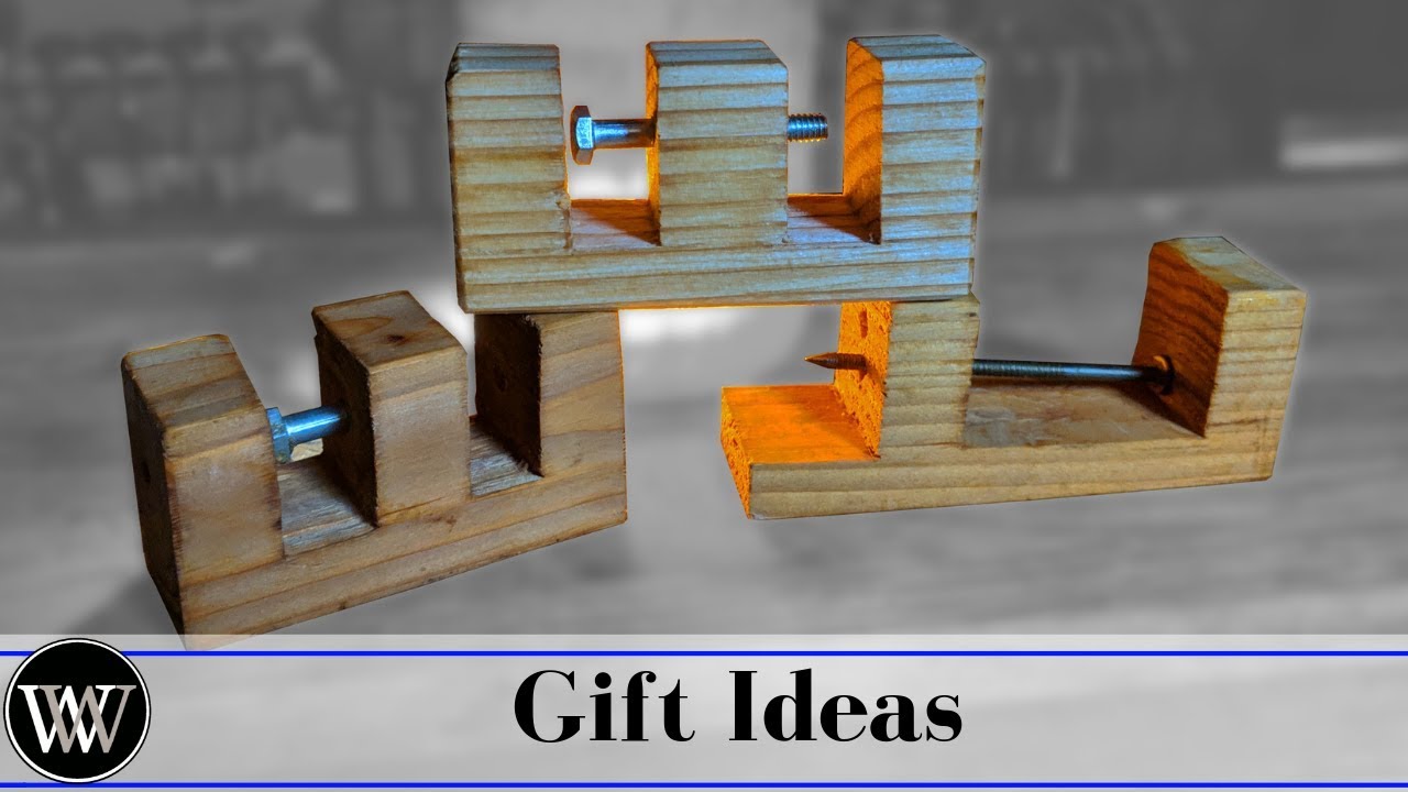 Making a Bolt In A Block DIY Christmas Gift Idea