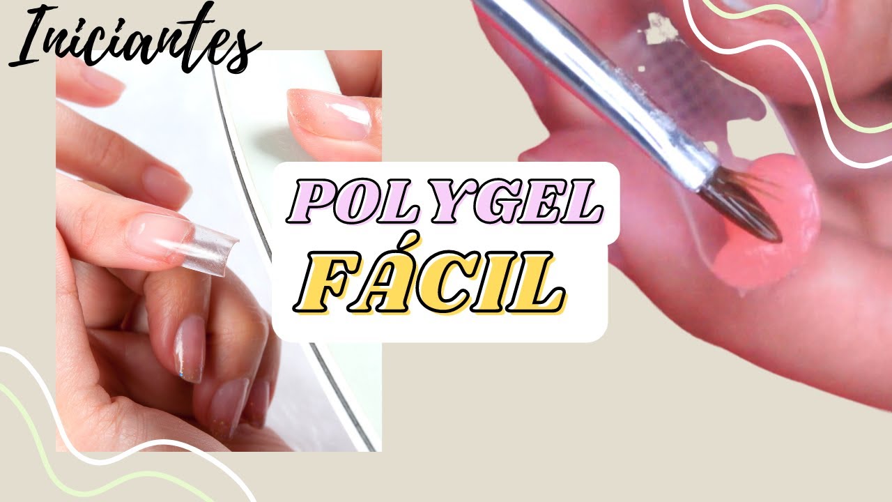 ALONGAMENTO PARA INICIANTES|POLYGEL PASSO A PASSO MAIS  FÁCIL DO MUNDO