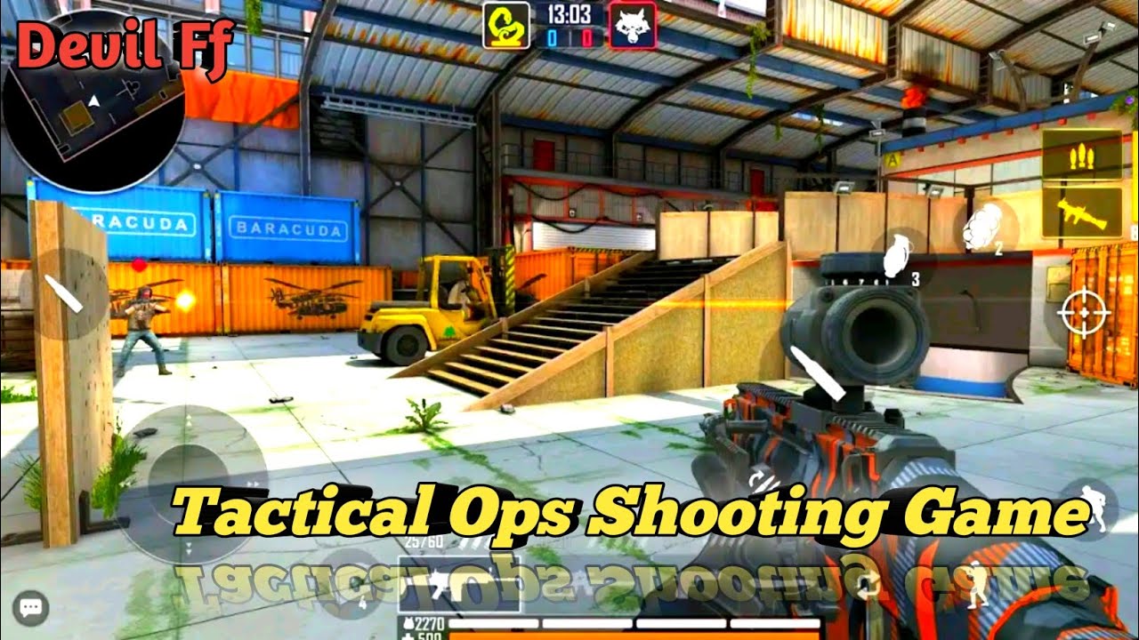 Tactical Ops Shooting Mobile Gaming Video By Devil Ff 