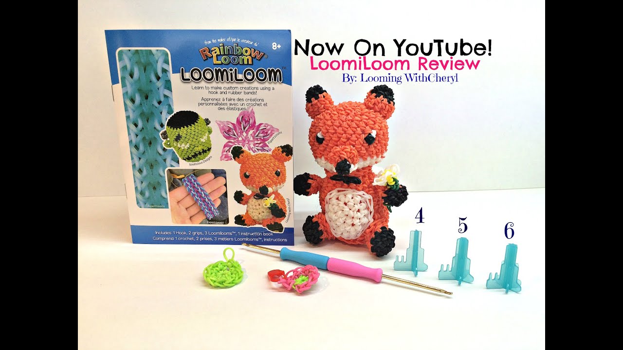 **NEW** Rainbow Loom LoomiLoom - Great for Your Loomigurumi Creations -  Лумигуруми - Hook Only
