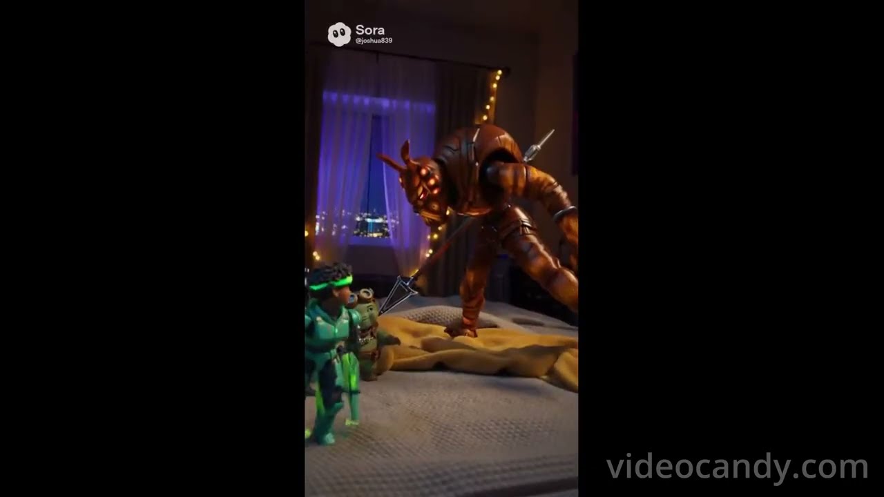 Video collection of toys being alive in the house part 1