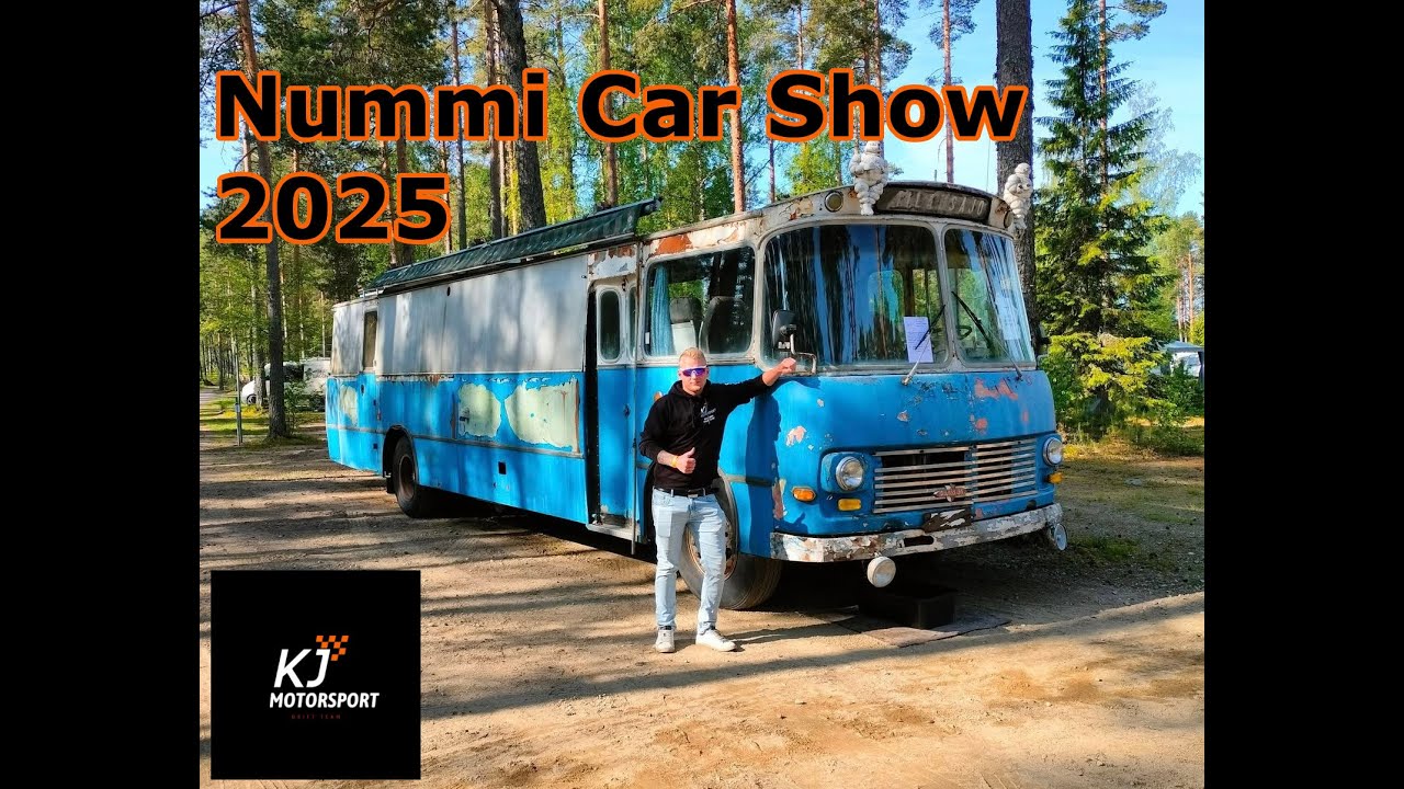 Järjestettiin autonäyttely keskelle metsää! - Nummi Car Show 2025