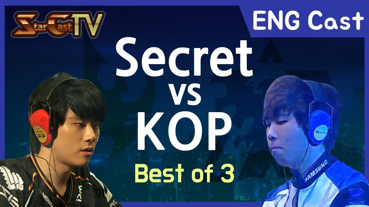 [ENG] Secret vs KOP (PvT , Bo3) - Starcraft Remastered (StarCastTV English)