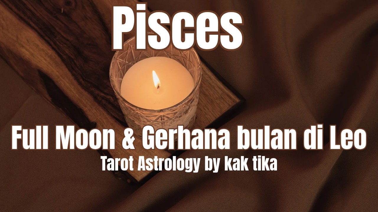 Pisces Special Lunar eclips 🌓 Perlu Mundur sejenak dan melepaskan yang berat untuk dijalani