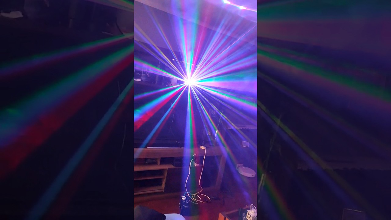 &iquest;cu&aacute;nto puede cambiar la ambientaci&oacute;n con solo poner humo? #dmx #luces #fiesta #reunion #humo #rgb