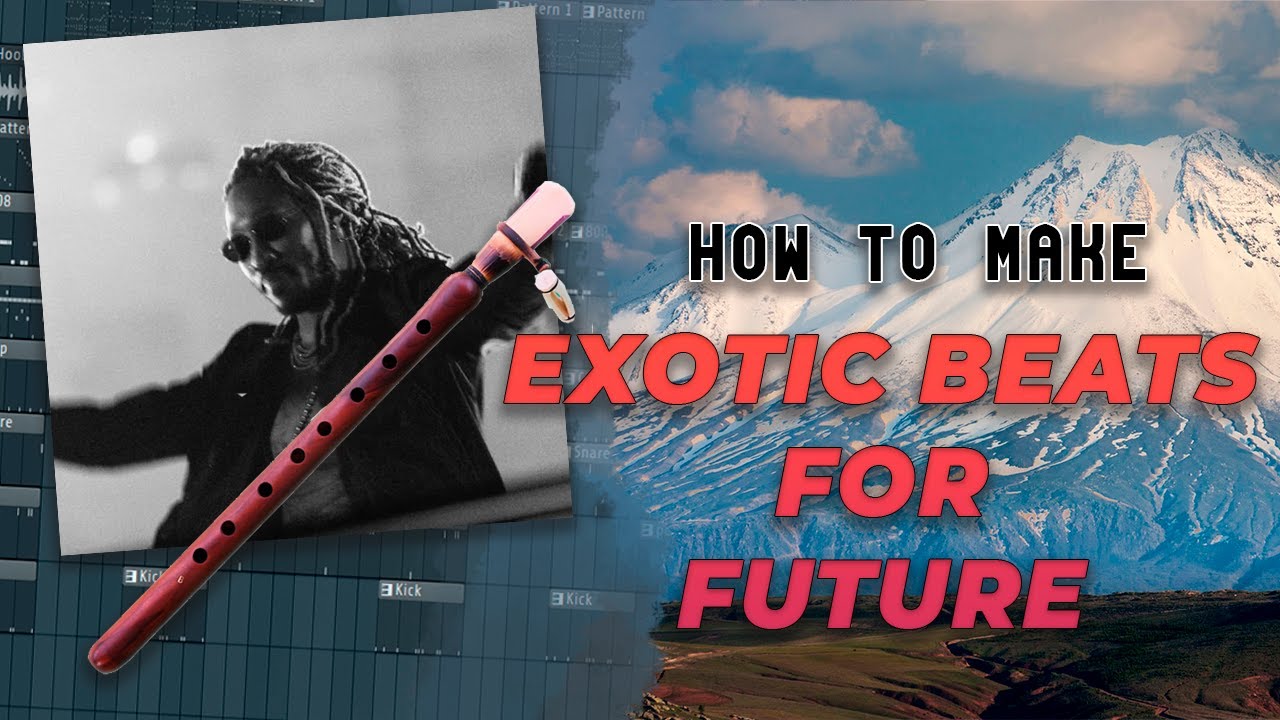 HOW TO MAKE EXOTIC BEATS FOR FUTURE | Making a beat for Future - High Off Life [CRAZY FLUTE SOUND]