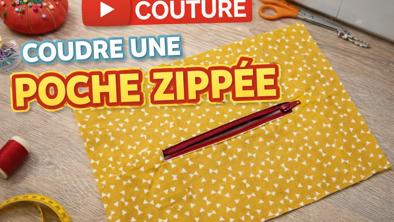 La poche zippée