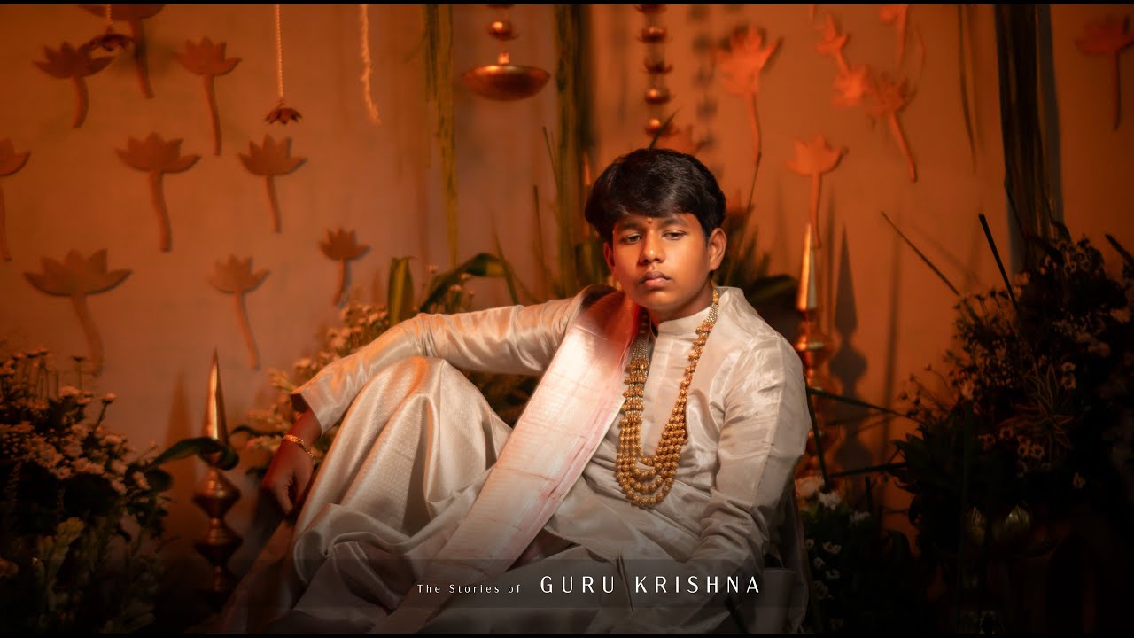 Guru Krishna Dhoti Cermoney 4k Teaser || 8121209479 || WEDSTORIES