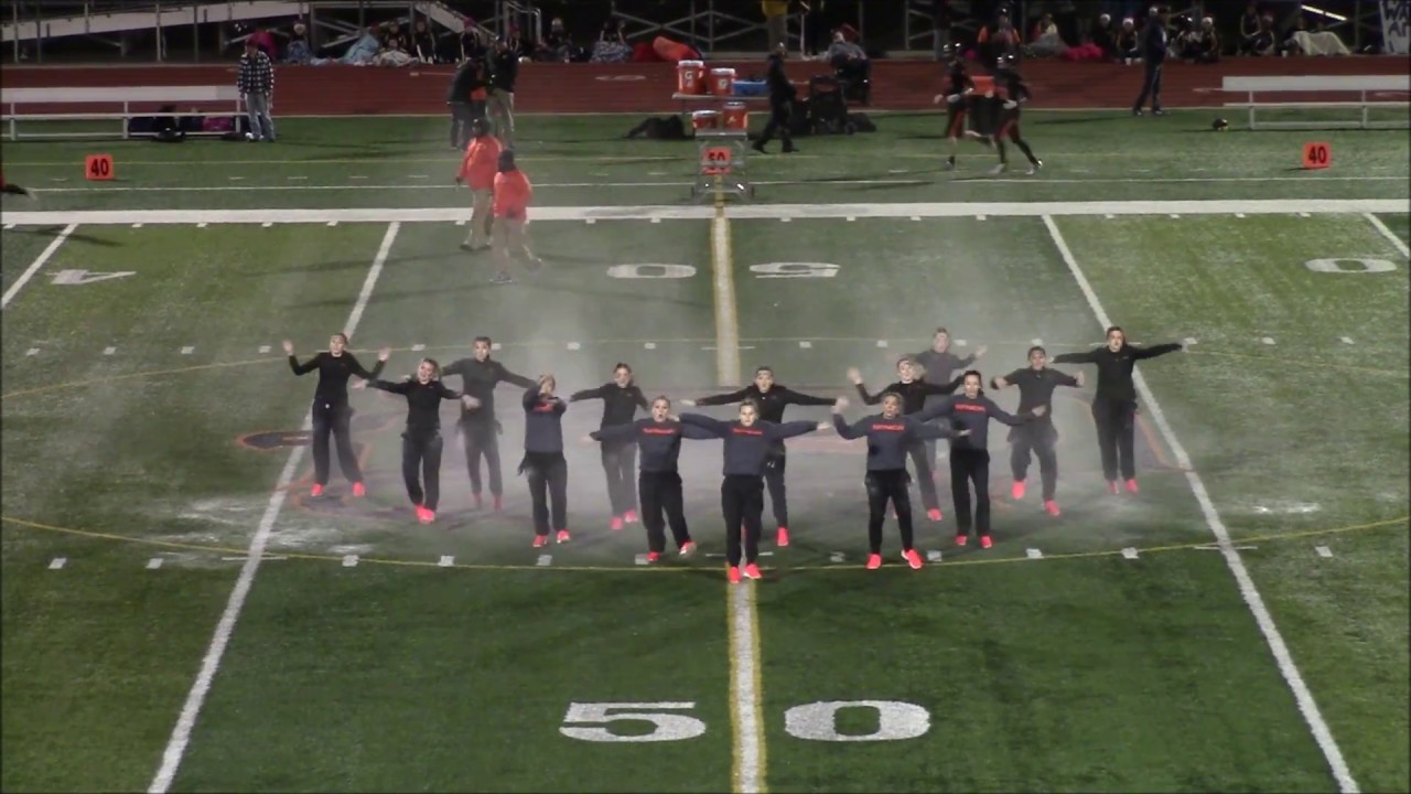 DeKalb High School Dance Team 10-21-2016 Senior Night Halftime