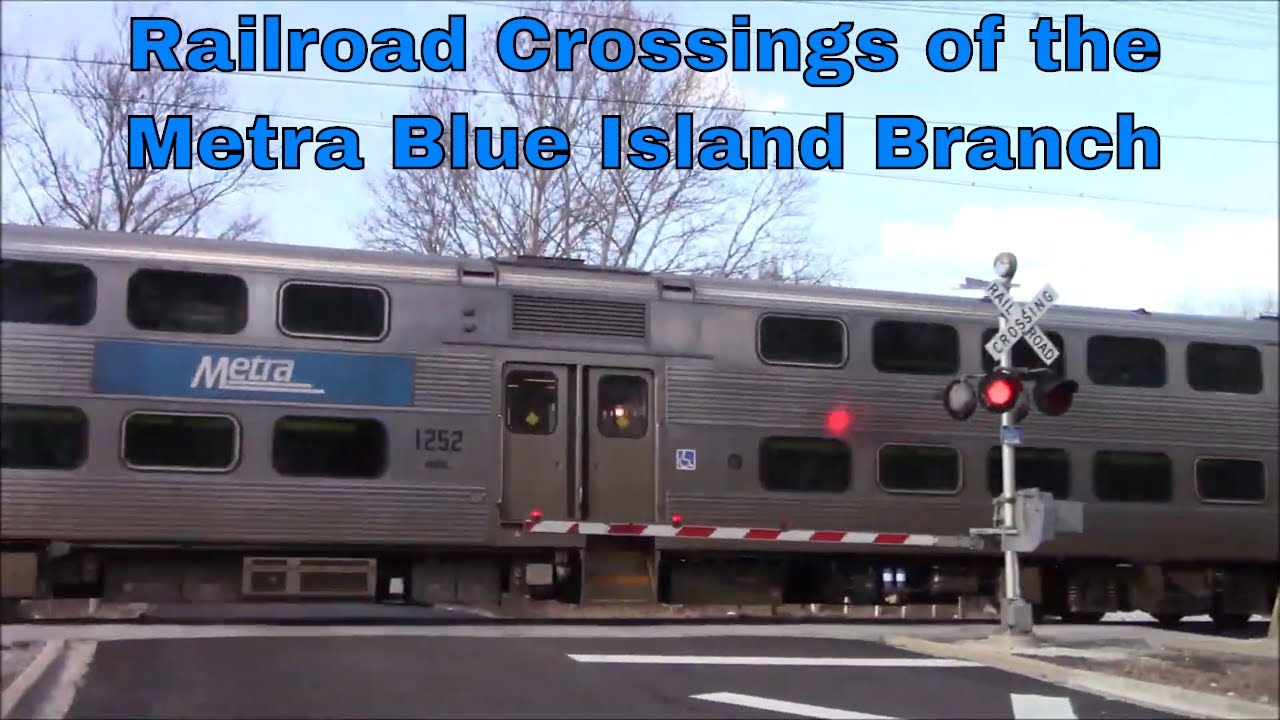 Railroad Crossings of the Metra Electric Blue Island Branch