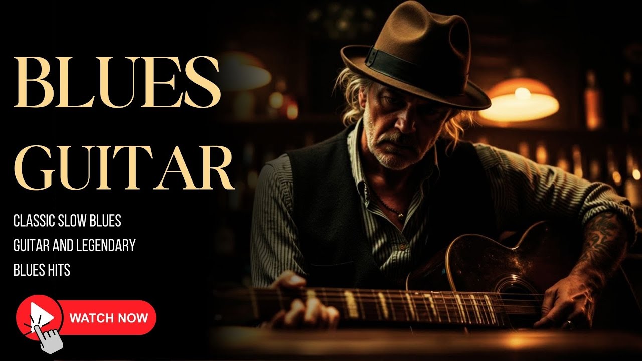 Easy Blues Tunes & Vintage Tracks | Soulful Classic Guitar Blues Hits from the Heart