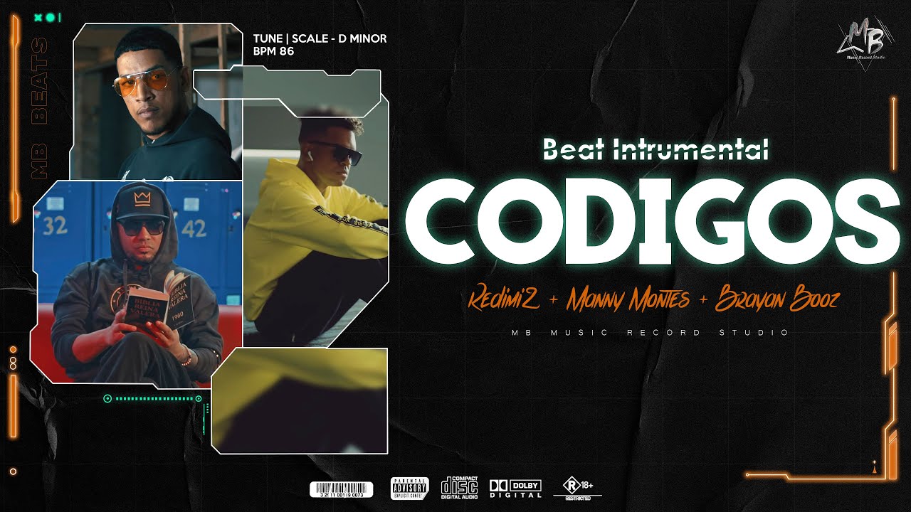 Redimi2 - Códigos Feat. Manny Montes, Brayan Booz  | Type Beat Trap Malianteo, Base de Trap Maliante