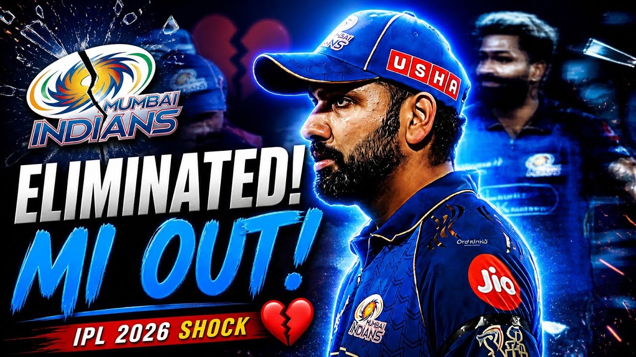 MI ELIMINATED FROM IPL 2026 | ROHIT SHARMA WHATSHAPP STATUS 💔 | MI NOT QUALIFY IN IPL 2026 | 