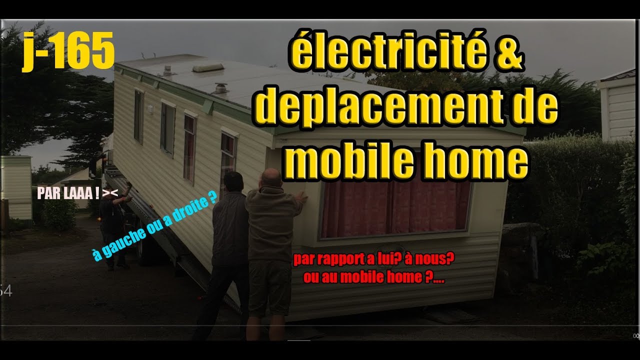 CAMPING EN COULISSE : ambiance éléctrique et deplacement mobile home