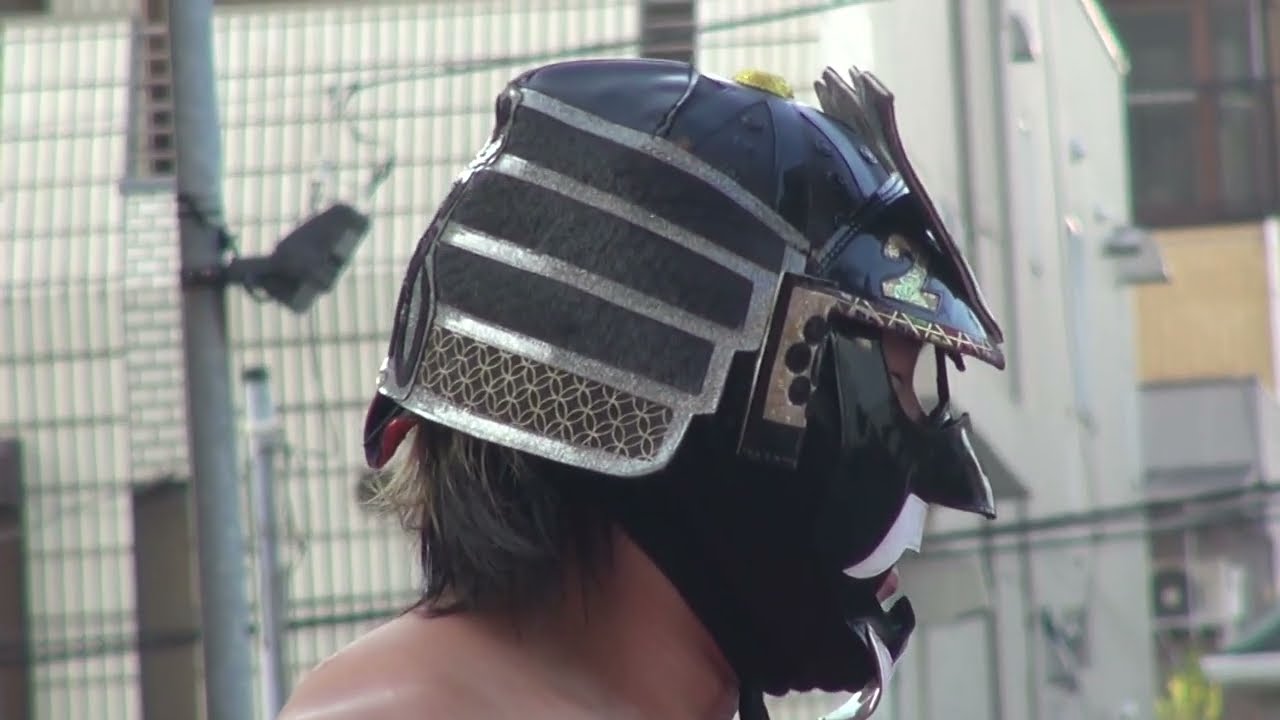 2025年8月17日 2AWプロレス マスクド常胤デビュー戦「千葉の親子三代夏祭り」