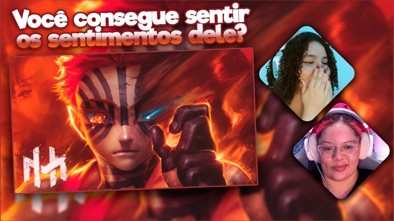 REACT | Akaza (Demon Slayer) - Crepúsculo | Henrique Mendonça