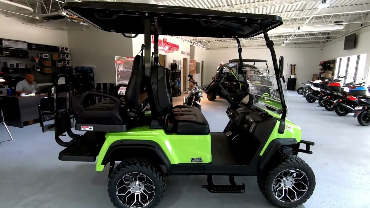 NEW 2024 EVOLUTION ELECTRIC VEHICLES D5 MAVERICK 2+2 ELECTRIC LSV GOLF CART FOR SALE IN SAVANNAH, GA